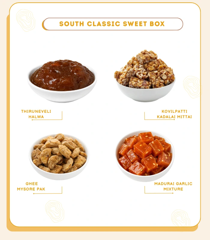 South Classic Sweet Box Sweet Boxes for Gifting